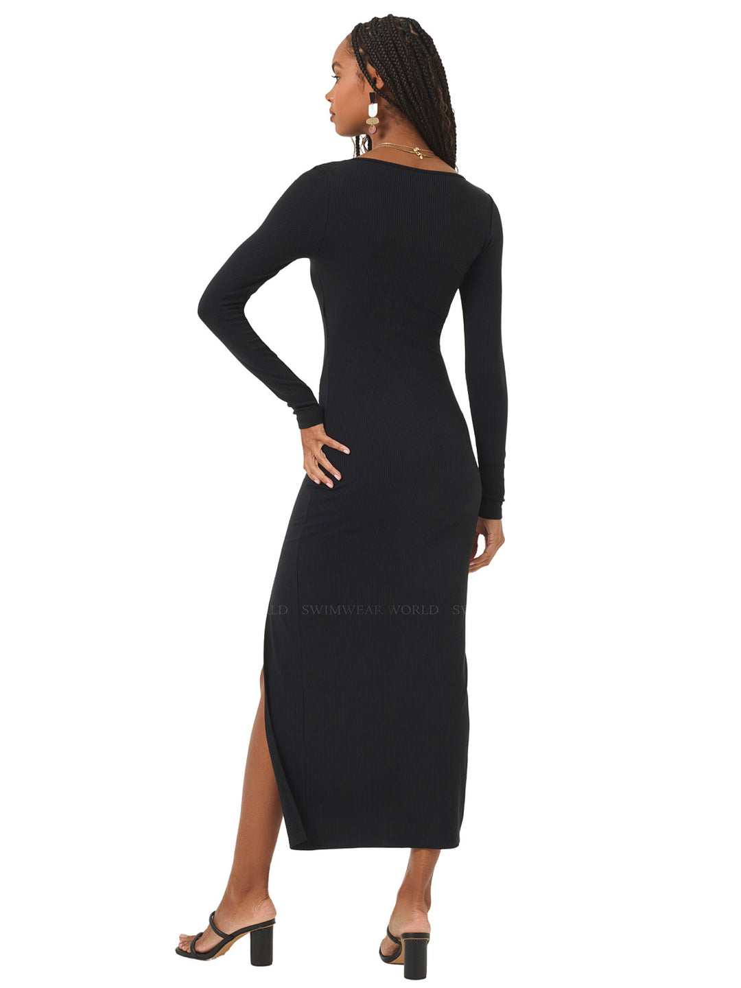 L Space: Windsor Dress (WINDR24-BLK) Swimwear World L Space: Windsor Dress (WINDR24-BLK) Swimwear World