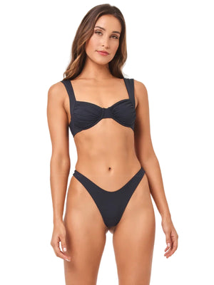 L Space: Stella-Cabana Bikini (LSSIT23-BLK-LSCNB20-BLK)