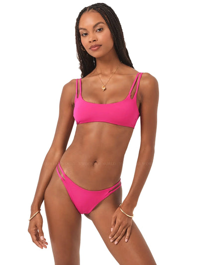 L Space: Zinnia-Wilder Bikini (LSZNT23-BOU-LSWLB23-BOU)