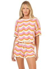 L Space: Make Waves Sweater-Make Waves Short (MAKSW24-CTS-MAKSH24-CTS)