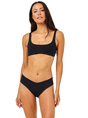 L Space: Prince-Ella Bikini (LSPRT24-BLK-LSEAG24-BLK)