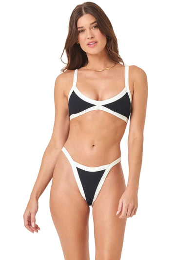 L Space: Taylor-Mackenzie Bikini (RHTYT24-BLC-RHMCB24-BLC)