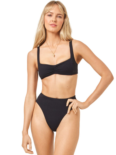 L Space: Effie-Savannah Bikini (EOEFT25-BLK-EOSVC25-BLK)