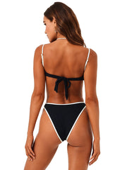 L Space: Hazel-Nora Bikini (RHHZT23-BLC-RHNRB23-BLC)