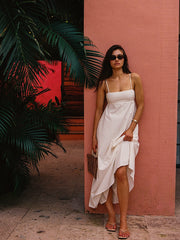 L Space: Raveena Dress (RVNDR25-CRM)