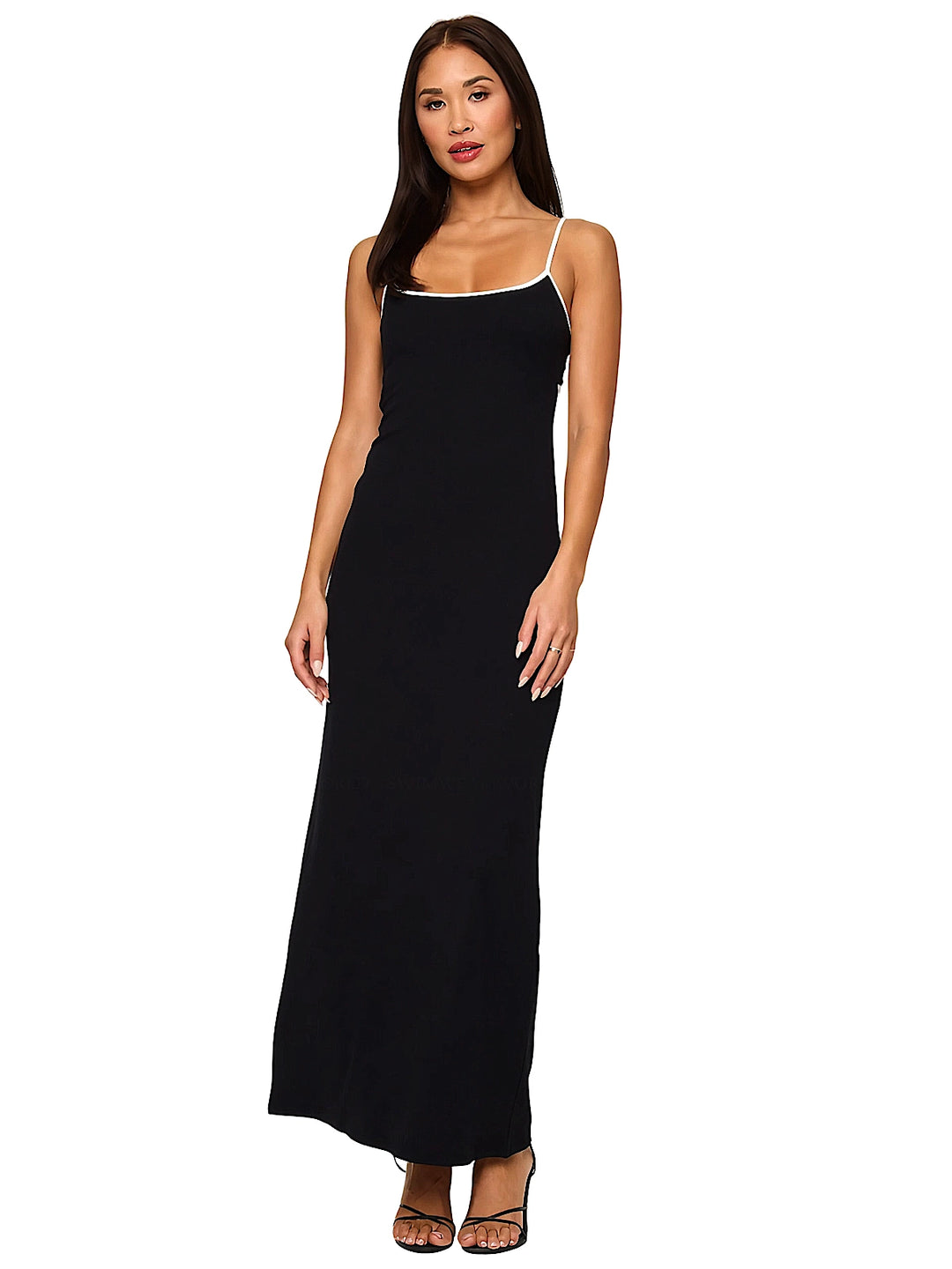 LSPACE Jordana Dress - Black-Cream LSPACE Jordana Dress - Black-Cream
