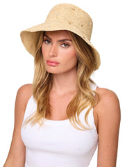 L Space: Carmel Island Bucket Hat (LSCAR25-NAT)