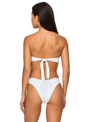 L Space: Dixie-Rocky Bikini (LSDIT25-WHT-LSRCC25-WHT)
