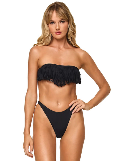 L Space: Dixie-Leilani Bikini (LSDIT25-BLK-PULEB25-BLK)