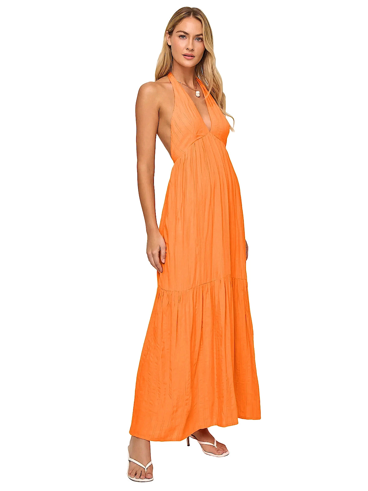 L Space: Soller Maxi Dress (SOLDR25-CMN) – Swimwear World