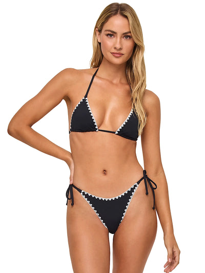 L Space: Zahra Bikini (LSZHT25-BLC-LSZHC25-BLC)