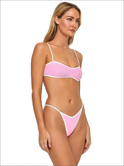 L Space: Selena-Pixie Bikini (RHSET24-PKC-RHPIB24-PKC)