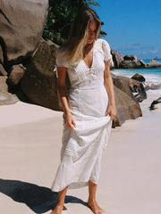 L Space: Love Song Maxi Dress (LOVDR25-WHT)