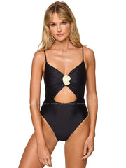 L Space: Rosette Kyslee One-Piece (SHKSMC25-BLC)