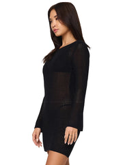 L Space: Cleo Cover Up Dress (CLEDR25-BLK)