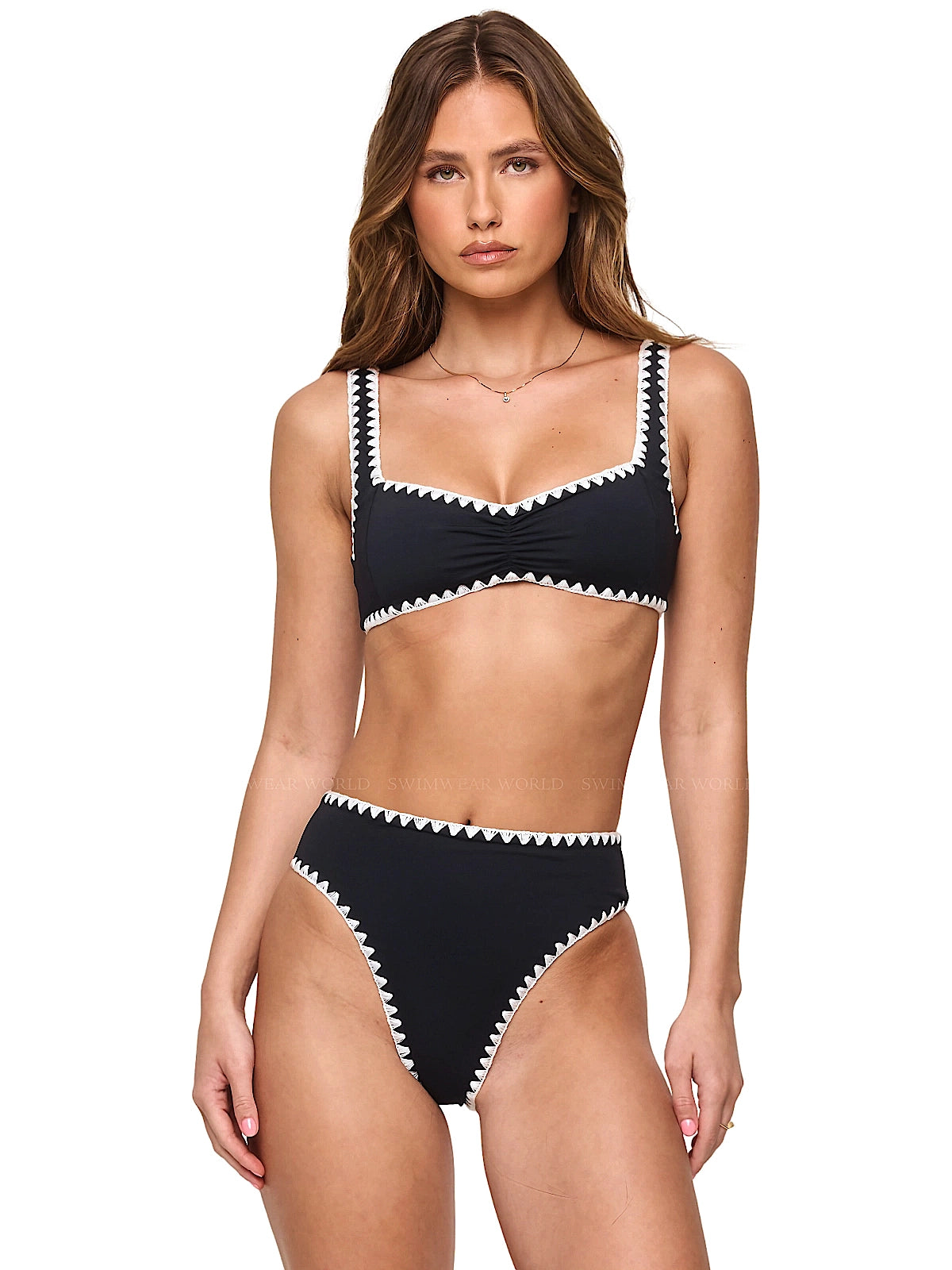 L Space: Effie-Savannah Bikini (LSEFT26-BLC-LSSVC26-BLC)