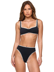 L Space: Effie-Savannah Bikini (LSEFT26-BLC-LSSVC26-BLC)