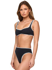L Space: Effie-Savannah Bikini (LSEFT26-BLC-LSSVC26-BLC)