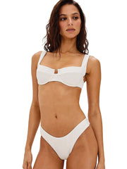 L Space: Bianca-Rocky Bikini (FTBIT25-CRM-FTRCC25-CRM)