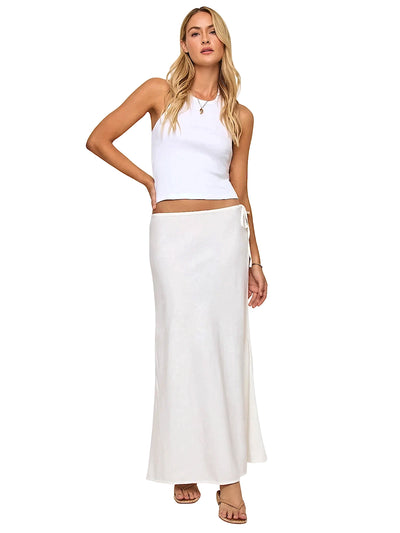 L Space: Stop and Stare Skirt (SASSK25-CRM)
