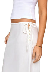 L Space: Stop and Stare Skirt (SASSK25-CRM)