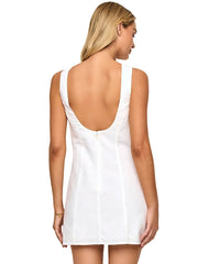 L Space: Oceanside Mini Dress (OCEDR25-WHT)