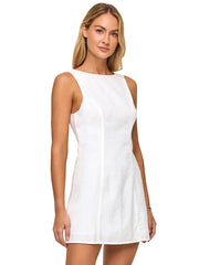 L Space: Oceanside Mini Dress (OCEDR25-WHT)
