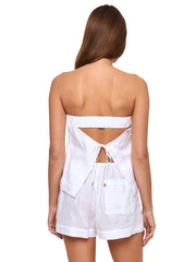 L Space: Tessa-Lia Short (TESTP25-WHT-LLASH25-WHT)