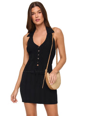 L Space: Kasey-Kasey Skirt (KASTP25-BLK-KASSK25-BLK)