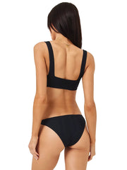 L Space: Willow-Rocky Bikini (PUWLT25-BLK-PURCC25-BLK)
