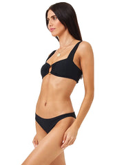 L Space: Willow-Rocky Bikini (PUWLT25-BLK-PURCC25-BLK)
