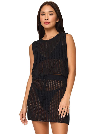 L Space: Sander-Sander Skirt (SANTP25-BLK-SANSK25-BLK)