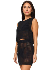 L Space: Sander-Sander Skirt (SANTP25-BLK-SANSK25-BLK)