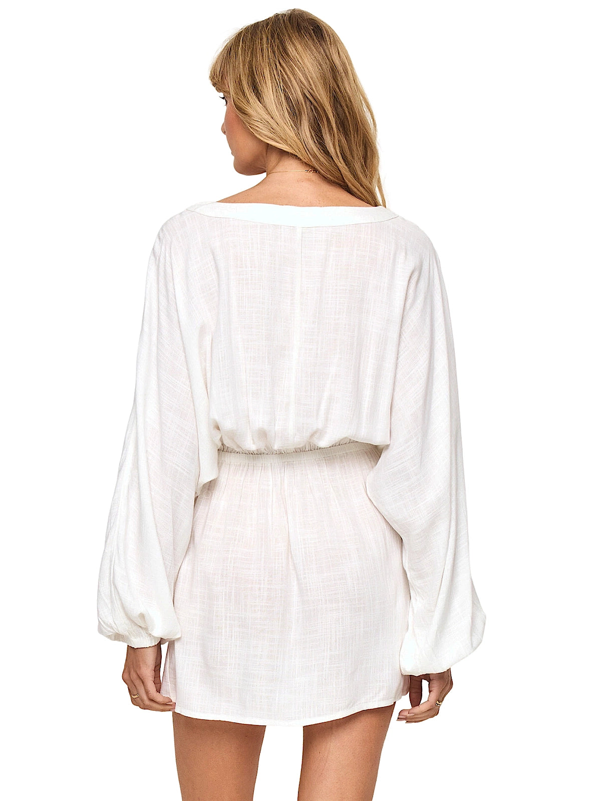 L Space: Deia Mini Dress (DEIDR26-CRM)