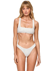L Space: Liv-Rocky Bikini (LPLVT25-WHT-LPRCC25-WHT)