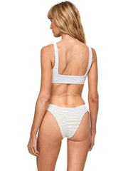 L Space: Liv-Rocky Bikini (LPLVT25-WHT-LPRCC25-WHT)