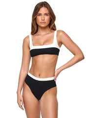 L Space: Zuri-Misha Bikini (RHZUT26-BLC-RHMIC26-BLC)