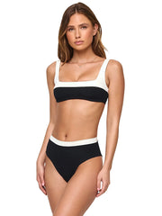 L Space: Zuri-Misha Bikini (RHZUT26-BLC-RHMIC26-BLC)