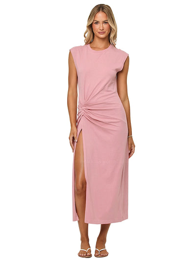l space pink dress L Space Mallorca Dress