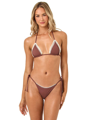 L Space: Samba Bikini (SWTP0040-CAF-SWBM0036-CAF)