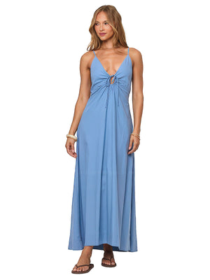 L Space: Mabel Maxi Dress (MABDR26-CHAM)