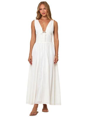 L Space: Emmaline Maxi Dress (APDR0086-CRM)