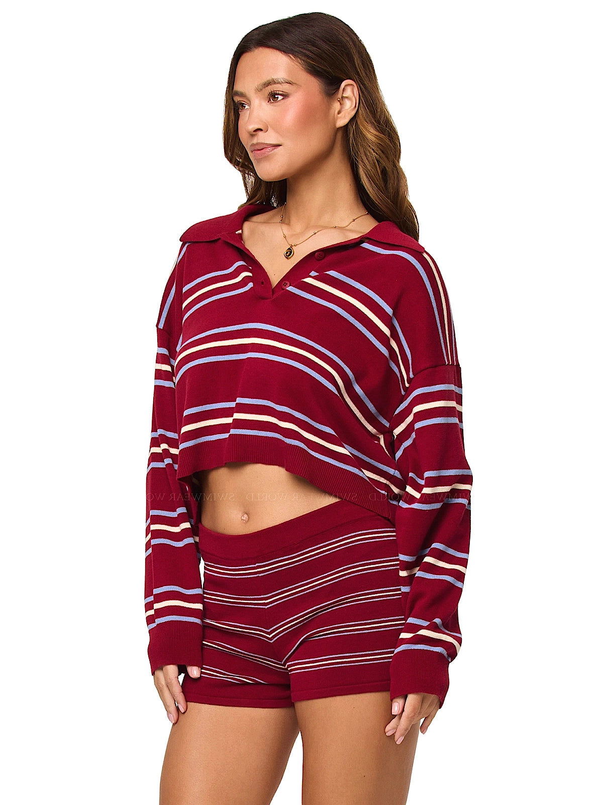 L Space: Dalton Sweater-Dalton Short (ATTP0285-C118-ATBM0286-C118)