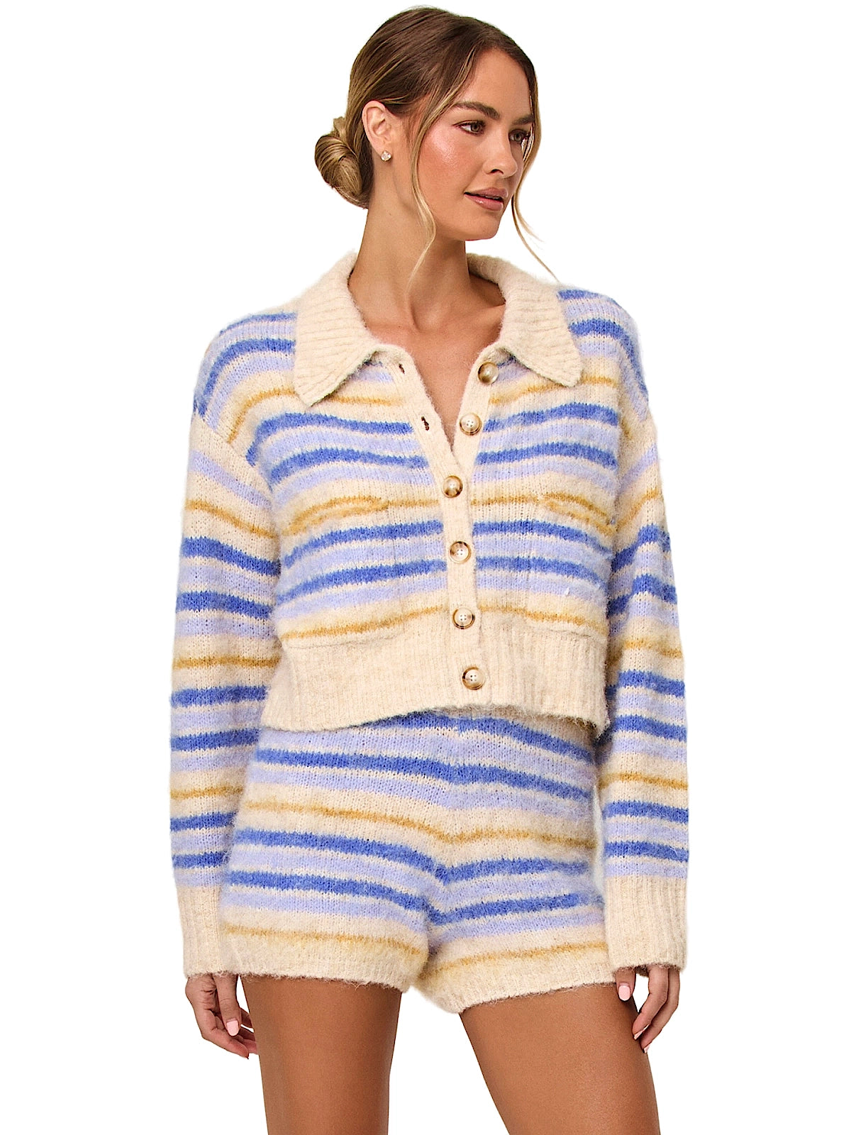 L Space: Rumi Sweater-Montauk Short (APTP0253-C094-MNTSH23-C094)