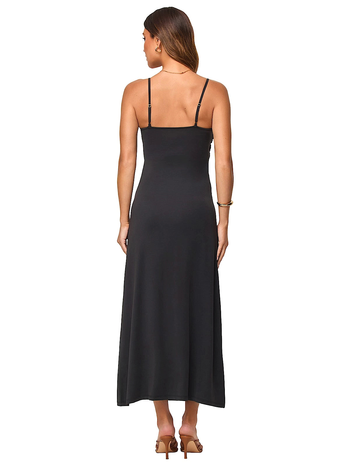 L Space Freya Maxi Dress in Black (APDR0419-BLK)