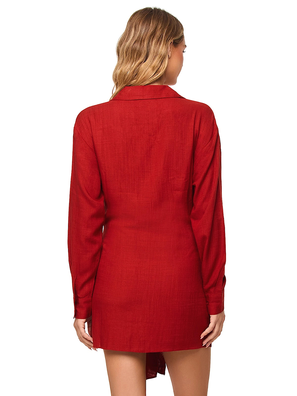 L Space Vera Mini Dress in Redwood (APDR0417-RDW)