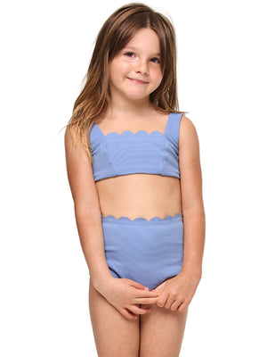 Little L: Seashell Swirl Bikini (SWOP0260-CHAM)