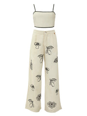 Kibys: Zaria Crop-Zenda Pant (9506-9508)