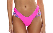 Strappy Underwire Tank-Strappy Sides High Leg Bikini ::RET