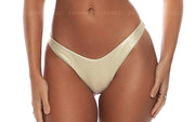 Wavey Tunnel Bandeau-High Leg Bikini